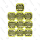 If you enjoy a nice cup of green tea from time to time, you’ll love Trader Joes Green Tea Infused Mints. The appropriately leaf-shaped mints contain real matcha green tea and green tea extract for a refreshing, minty kick.